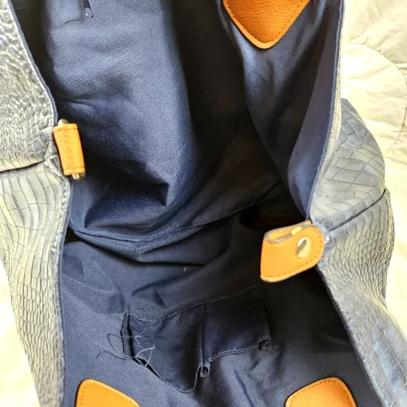 Faux leather tote bag - Picture 7 of 9